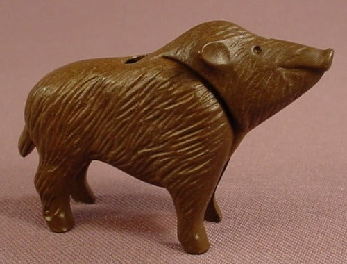 Playmobil Dark Brown Adult Female Wild Boar Animal Figure