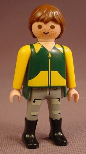 Playmobil Adult Male Zoo Keeper Or Employee Figure