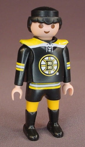 Playmobil Adult Male NHL Hockey Boston Bruins Goalie Figure