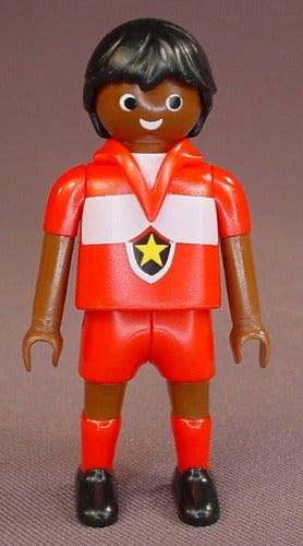 Playmobil Adult Male African American Soccer Player Figure