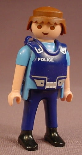 Playmobil Adult Male Police Officer Figure