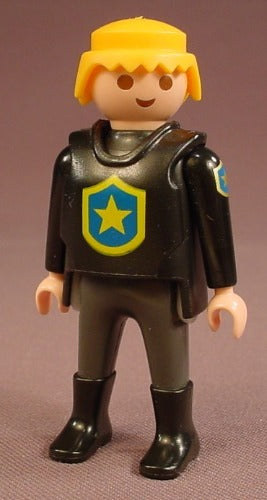 Playmobil Adult Male Swat Police Officer Figure
