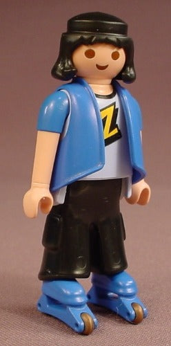 Playmobil Adult Male Skater Or Rollerblader Figure