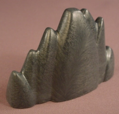 Playmobil Dark Gray Narrow Rock Section With Steep Sides