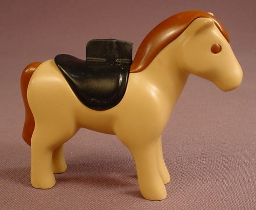 Playmobil 123 Light Brown Or Tan Horse