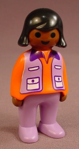 Playmobil 123 Adult Female African American Figure