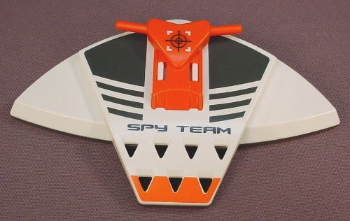 Playmobil White Orange & Gray Spy Team Torpedo Jet