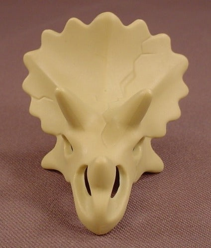 Playmobil Light Gray Triceratops Dinosaur Skull