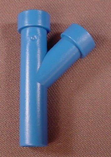 Playmobil Blue Sewer Or Water Pipe Section With A Y Connector