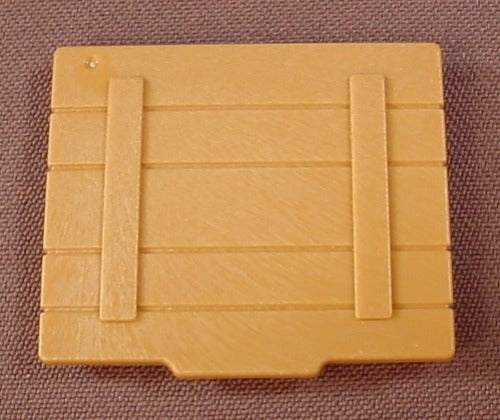 Playmobil Light Brown Or Tan Wood Slat Crate Lid