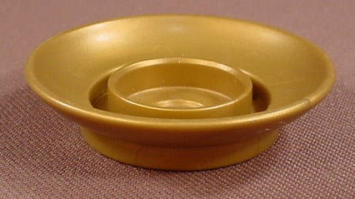 Playmobil Gold Or Brass Large Inner Ring Or Base For A Large Bowl