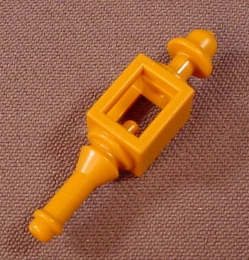 Playmobil Orange Brown Lantern On A Post