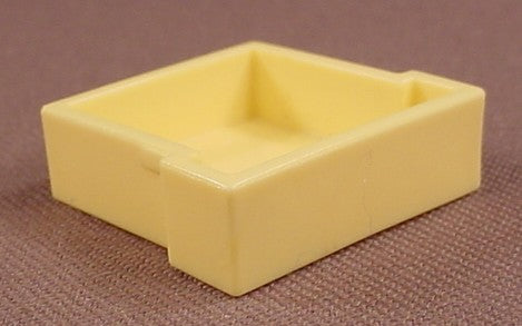 Playmobil Light Yellow Low Square Drawer