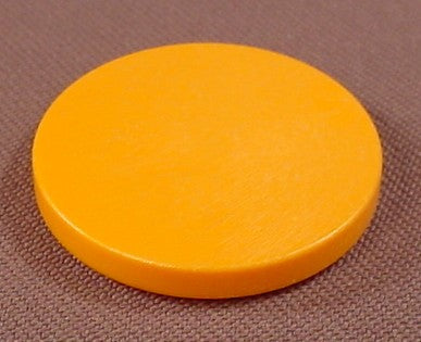 Playmobil Orange Round Pedestal Table Top