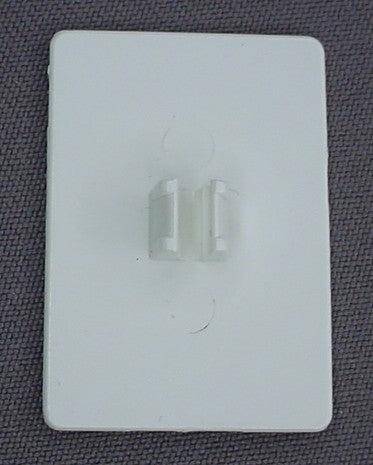Playmobil White Flat Rectangular Sign