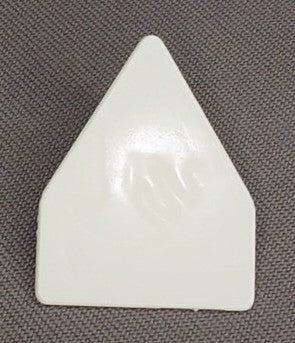 Playmobil White Square Sign With A Triangular Point
