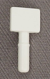 Playmobil White Small Rectangular Sign Or Marker