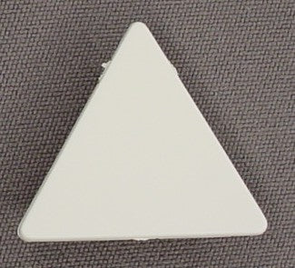 Playmobil White Triangular Sign