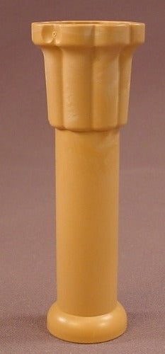 Playmobil Light Brown Or Tan Round Column That Is Fluted At The Top