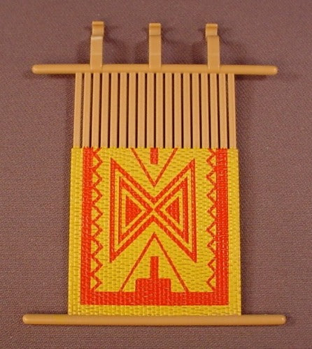 Playmobil Light Brown Or Tan Native American Indian Weaving