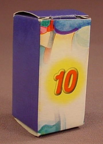 Playmobil Blue Cardboard Present Or Gift Box
