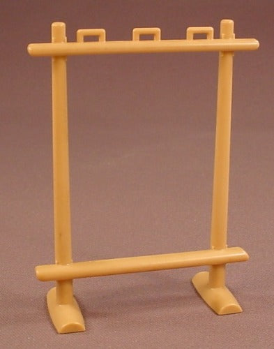 Playmobil Light Brown Or Tan Weaving Frame