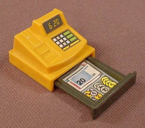 Playmobil Mustard Or Corn Yellow Cash Register
