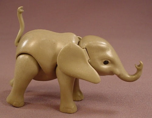 Playmobil Gray Baby Elephant With Narrower Ears