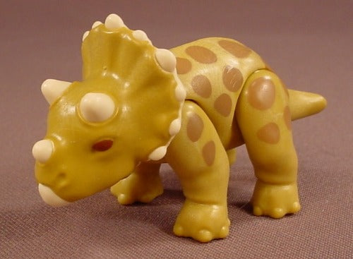 Playmobil Moss Or Dull Green Baby Triceratops Dinosaur