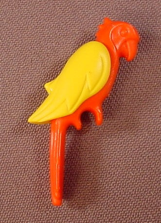 Playmobil Red Parrot Bird With Yellow Wings