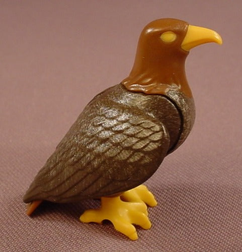 Playmobil Brown Eagle Bird With Dark Brown Folded Wings