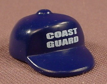 Playmobil Dark Blue Baseball Style Hat Or Cap With Coast Guard Printed