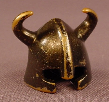 Playmobil Bronze Battle Worn Bullet Shaped Helmet With Horns