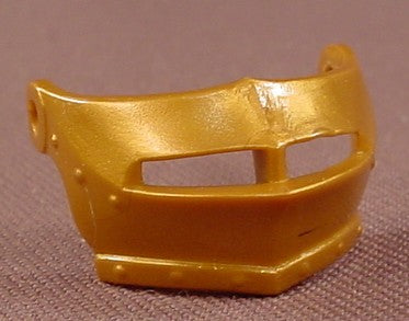 Playmobil Gold Helmet Visor With 2 Eye Slits & Rivets
