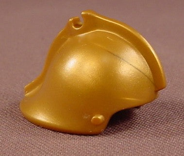 Playmobil Gold Bell Shaped Helmet With 2 Visor Pegs