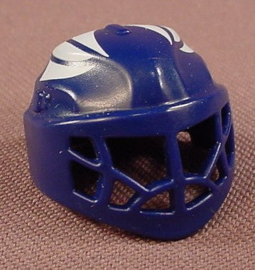 Playmobil Blue Hockey Goalie Helmet With A Face Mask