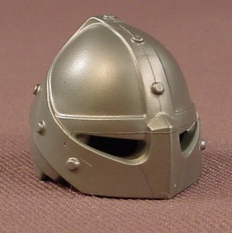 Playmobil Silver Gray Helmet With A Built In Visor