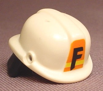 Playmobil White Modern Firefighter Helmet