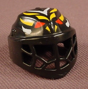 Playmobil Black Hockey Goalie Helmet With A Face Guard