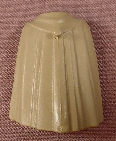 Playmobil Gray 3/4 Length Cloak Or Cape With A Shoulder Peg