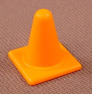 Playmobil Light Orange Traffic Warning Cone