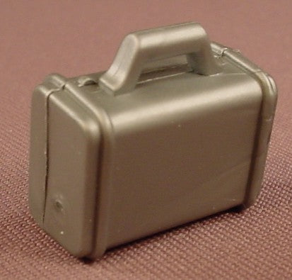 Playmobil Silver Gray Hard Sided Suitcase