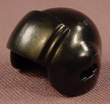 Playmobil Black Pilot's Helmet With A Square Panel In The Front