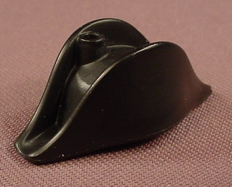 Playmobil Black Tricorne Hat With A Hole For A Feather