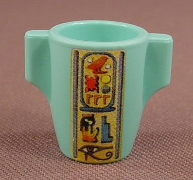 Playmobil Light Or Teal Blue Green Egyptian Canopic Jar