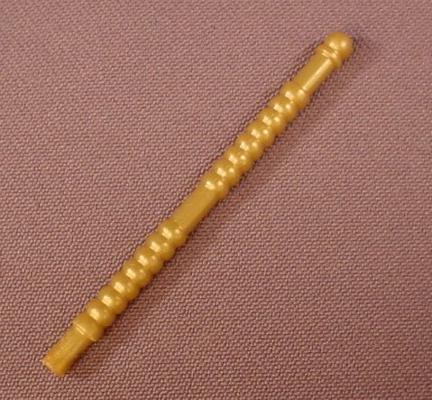 Playmobil Gold Pole Or Staff With Rings & A Ball On One End