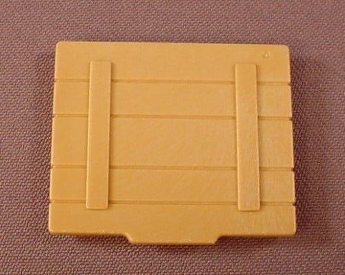 Playmobil Light Brown Or Tan Wood Slat Lid For A Wooden Crate