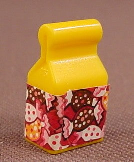 Playmobil Yellow Food Container Or Package With A Rolled Top