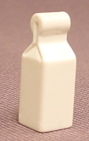 Playmobil White Milk Style Container Or Carton Container