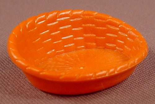 Playmobil Orange Brown Oval Wicker Pet Basket